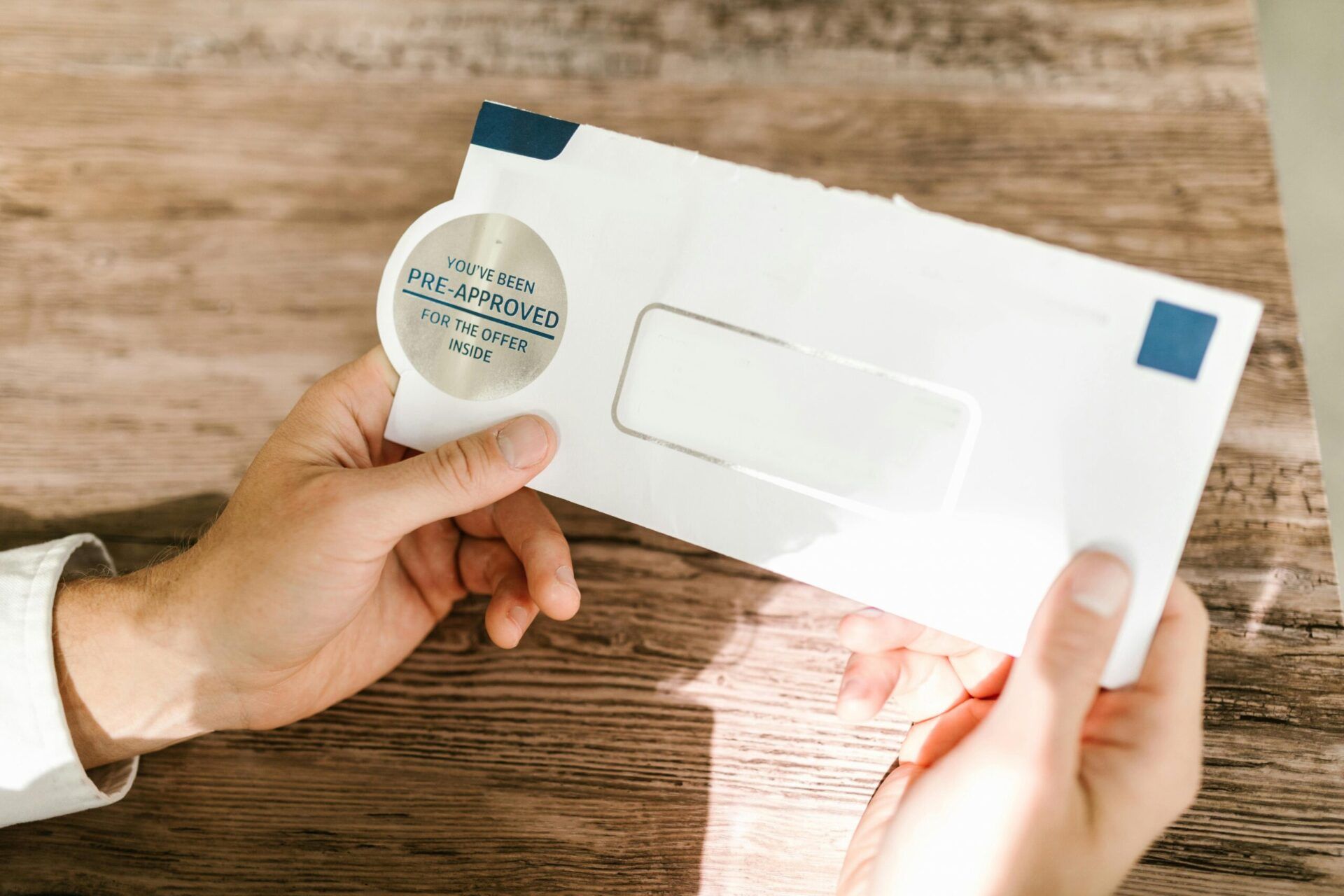 Pre-approved application mail for home loan